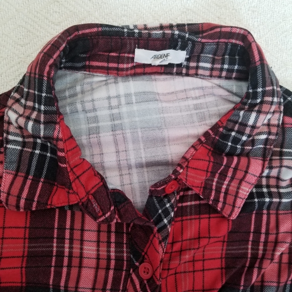 Ardene soft plaid shirt - Picture 9 of 10